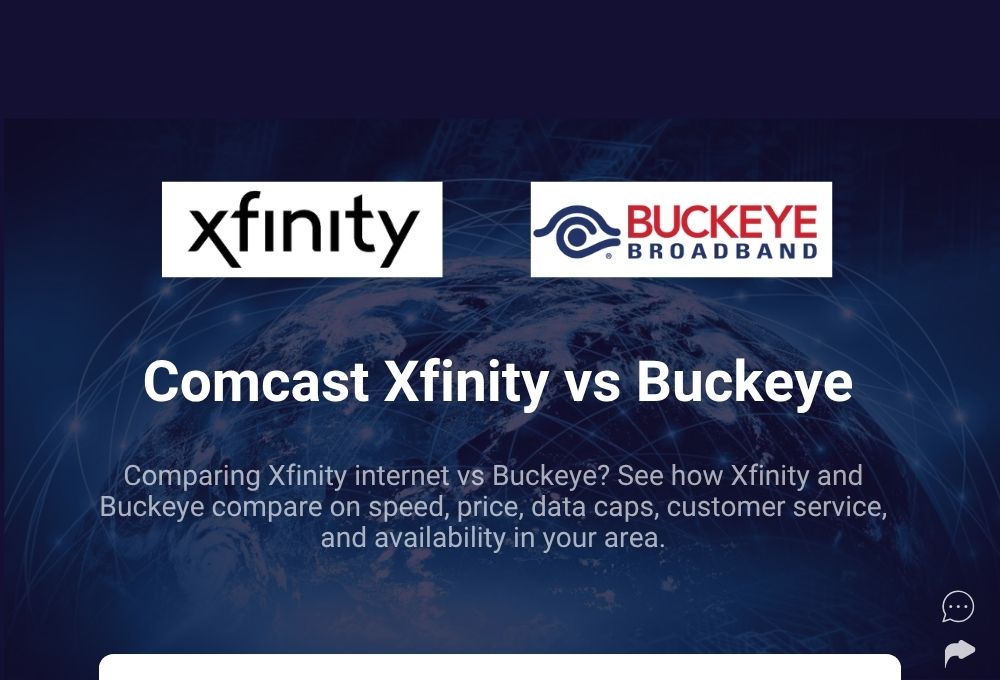 Xfinity vs Buckeye